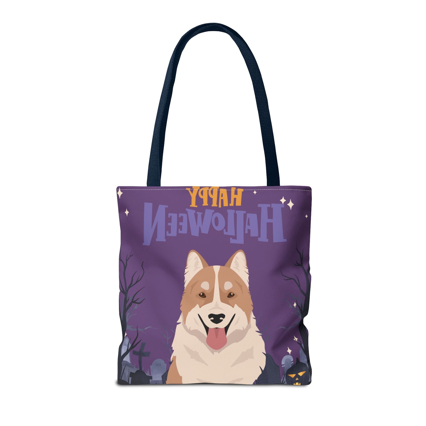 Thai Bangkaew Dog Dog Happy Halloween Tote Bag 16x16