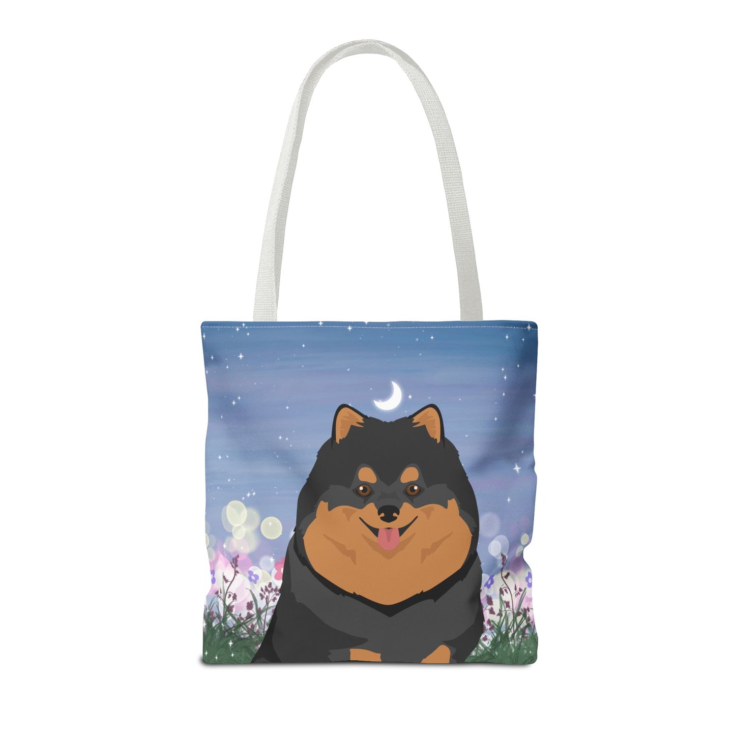 Pomeranian Dog Tote Bag 16x16