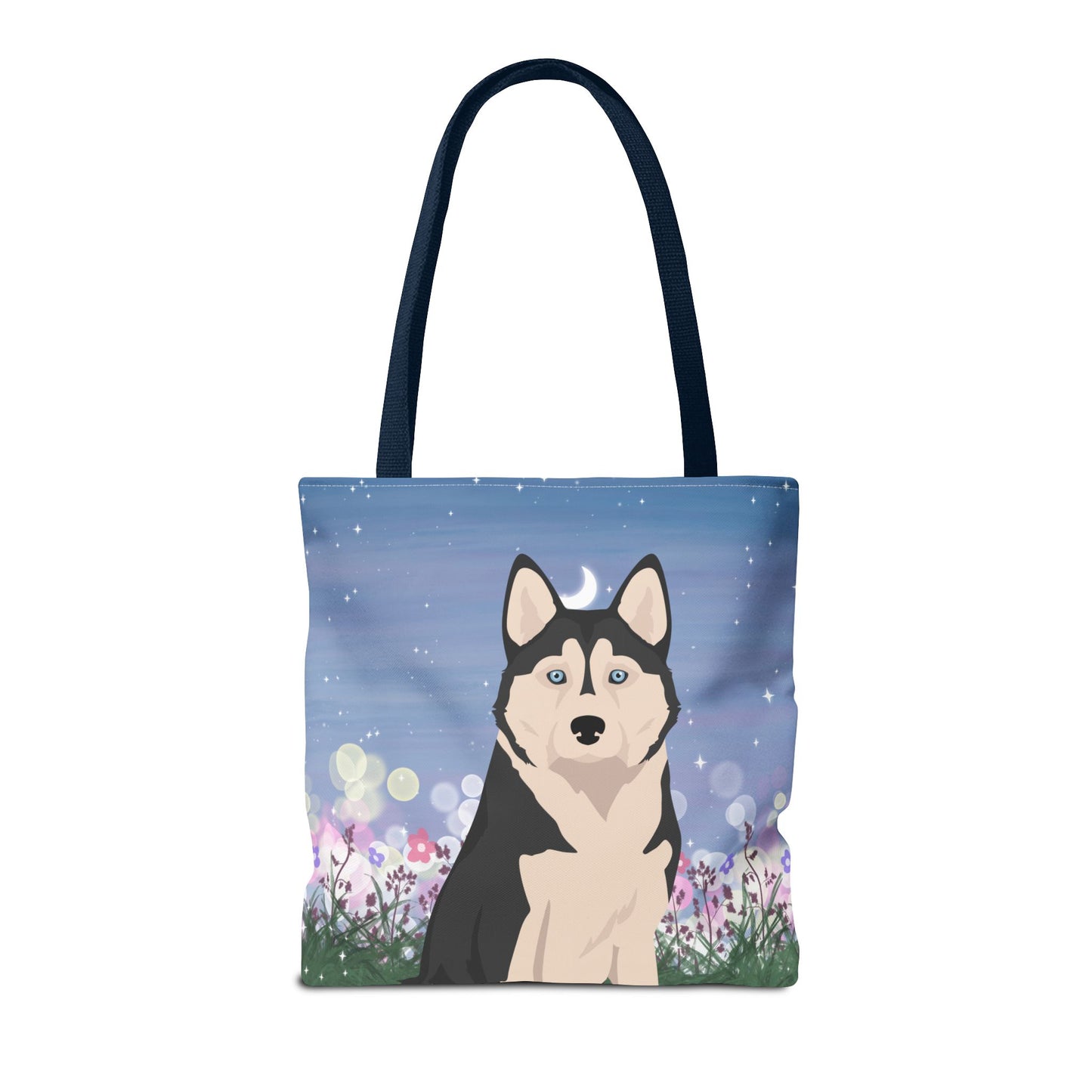 Alaskan Husky Dog Tote Bag 16x16