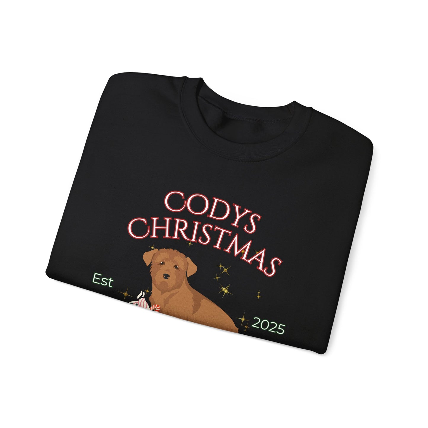 Glen Of Imaal Terrier Dog Christmas Social Club Unisex Heavy Blend Crewneck Sweatshirt Custom Name