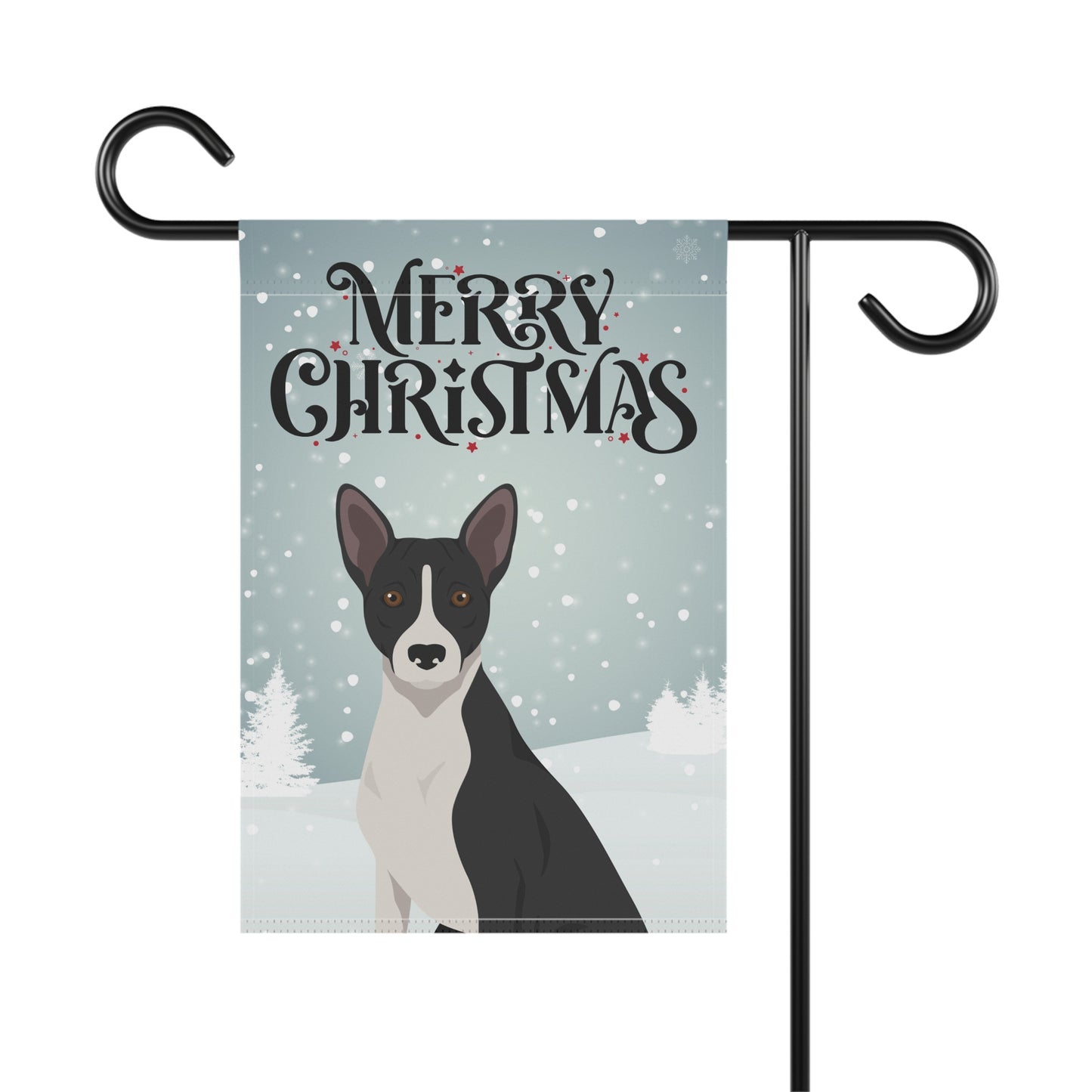 Basenji Dog Garden Flag
