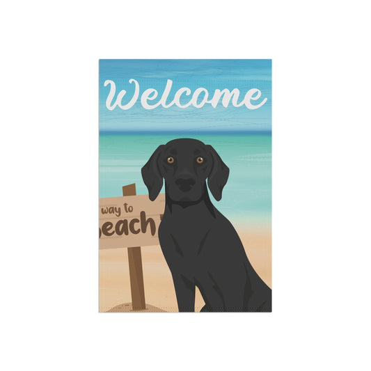 German Shorthaired Pointer Dog Garden Flag