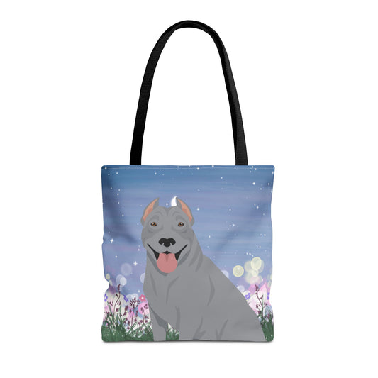 Pit Bull Dog Tote Bag 16x16