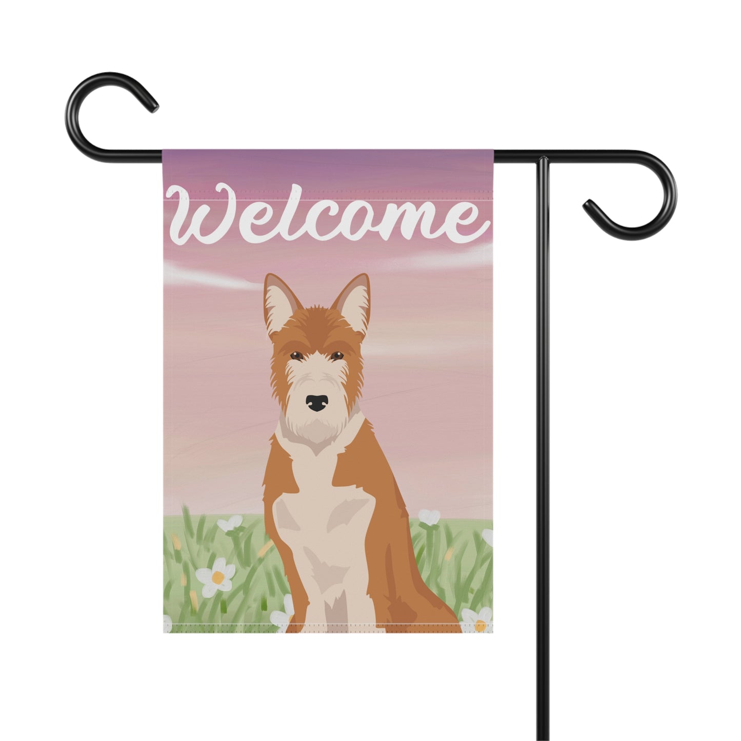 Portuguese Podengo Dog Welcome Garden Flag