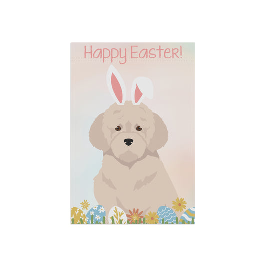 Lagotto Romagnolo Dog Happy Easter Garden Flag