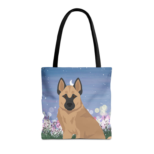 Hallefors Elkhound Dog Tote Bag 16x16