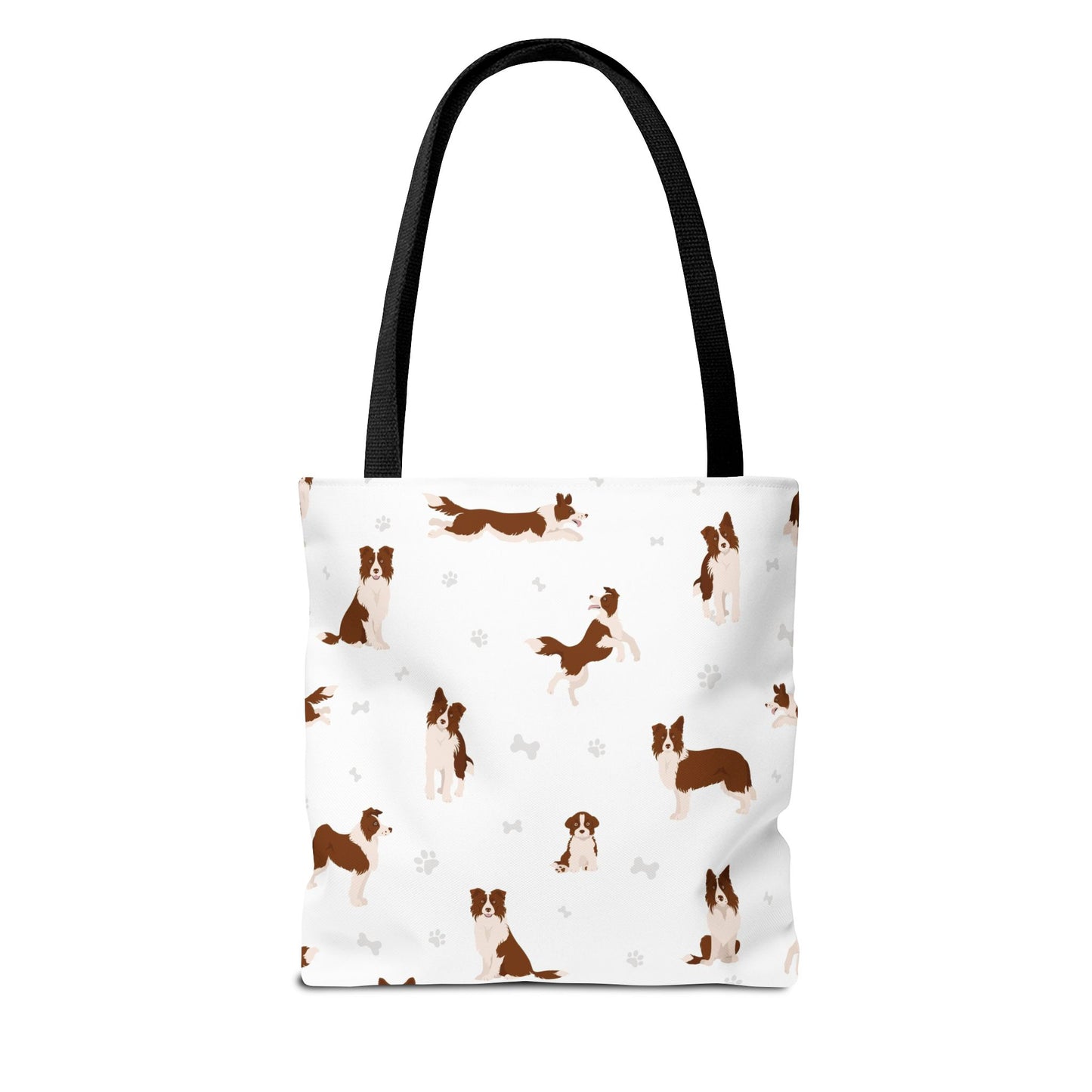 Border Collie Dog Tote Bag, Akita Dog Mom Gift