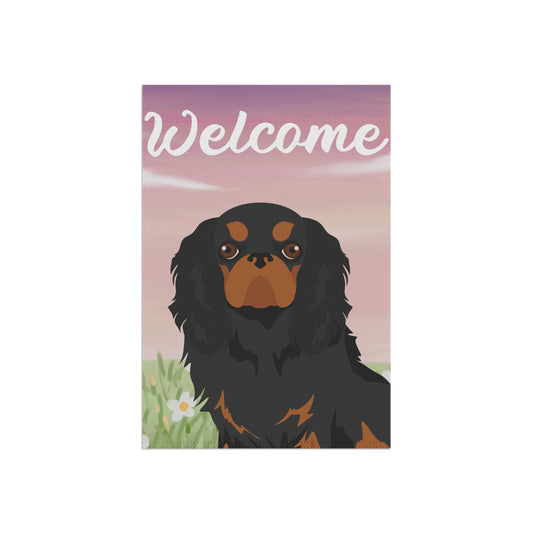 English Toy Dog Welcome Garden Flag