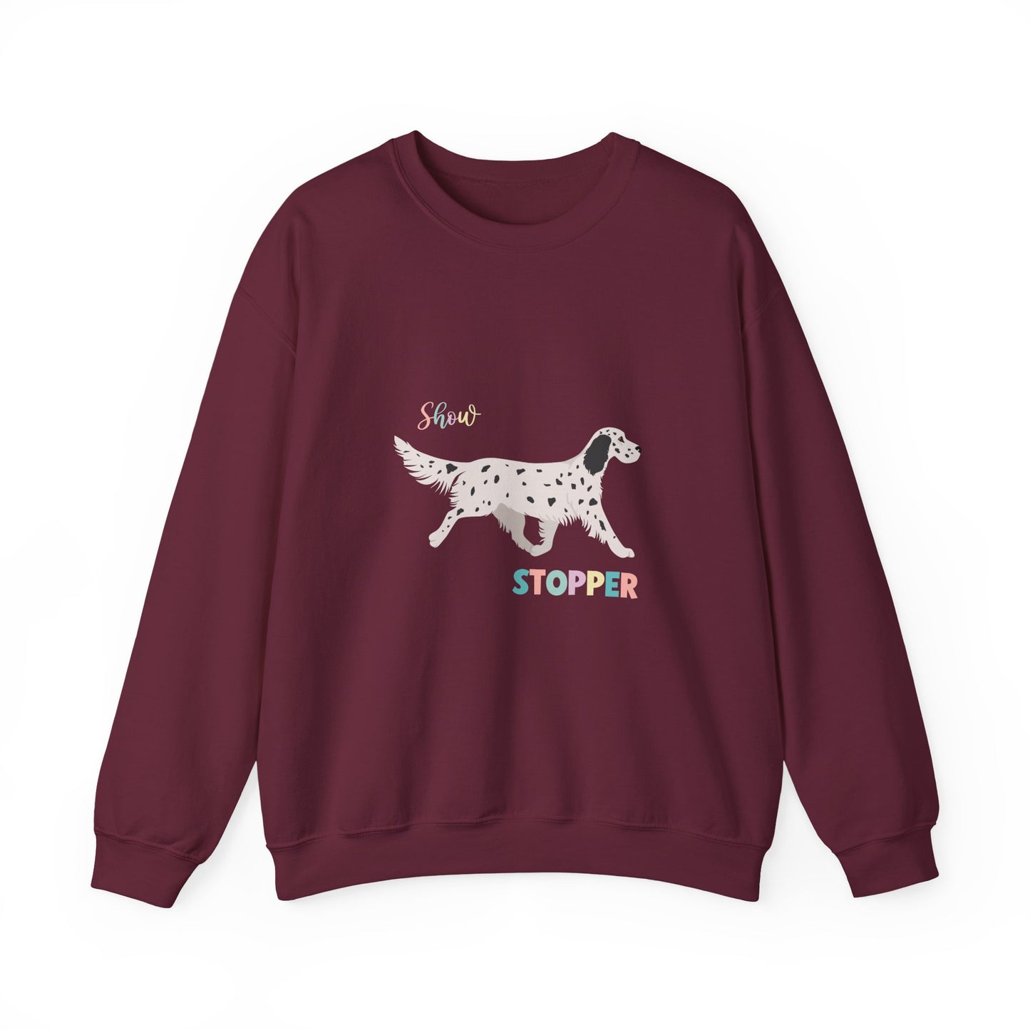 English Setter Dog Unisex Heavy Blend Crewneck Sweatshirt