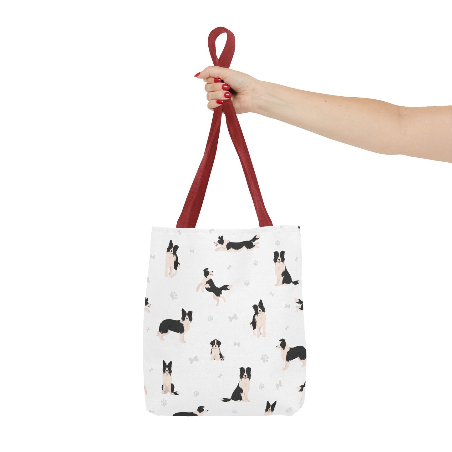 Border Collie Dog Tote Bag, Akita Dog Mom Gift