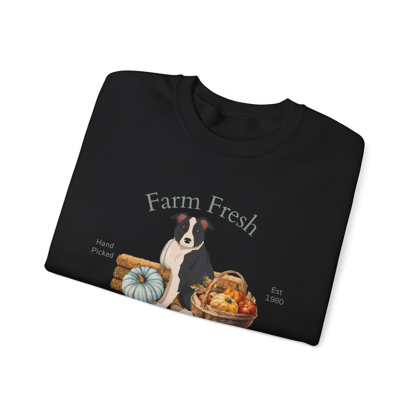 McNab Dog Fall Farm Fresh Unisex Heavy Blend Crewneck Sweatshirt