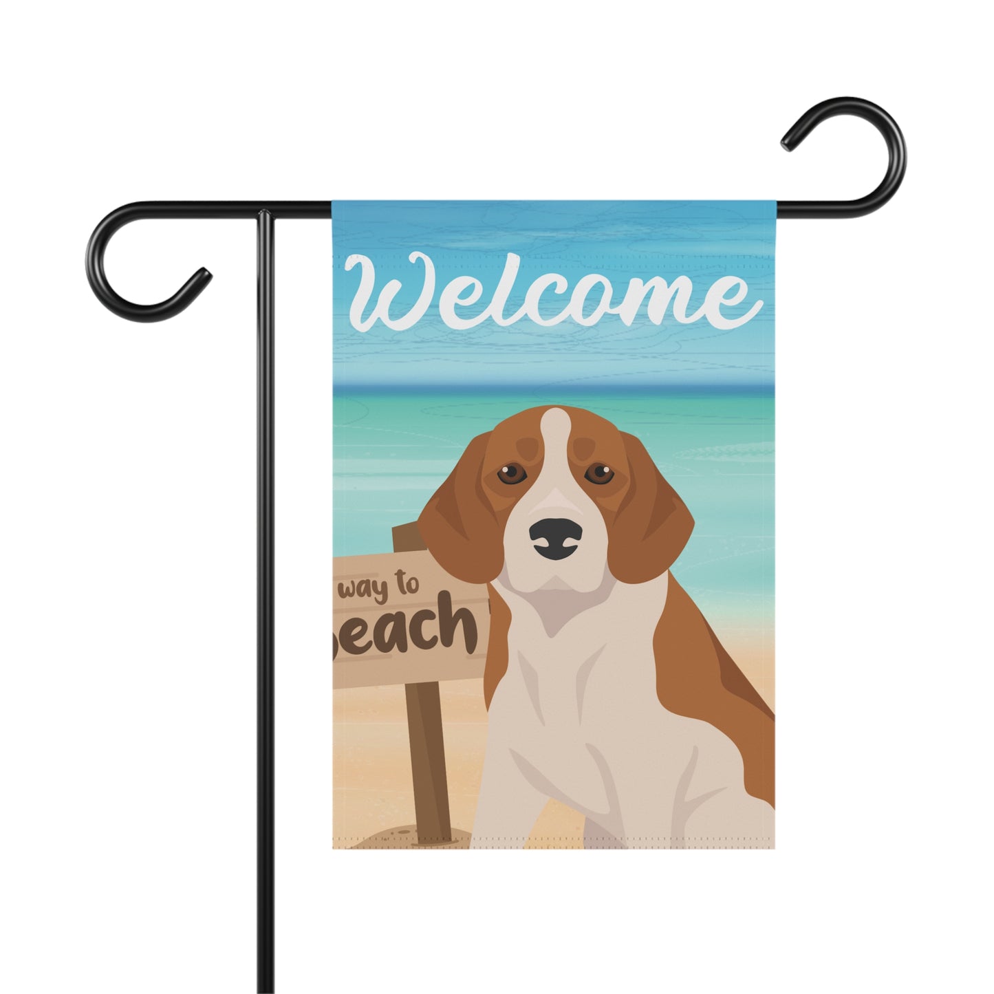Beagle Dog Garden Flag