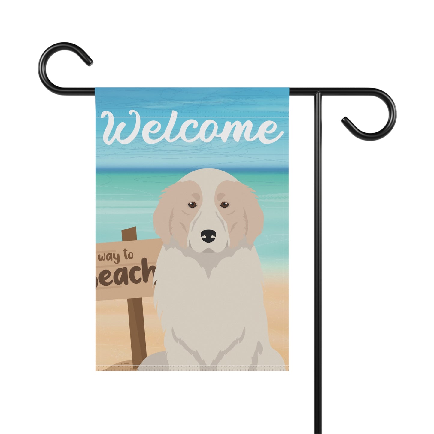 Great Pyrenees Dog Garden Flag