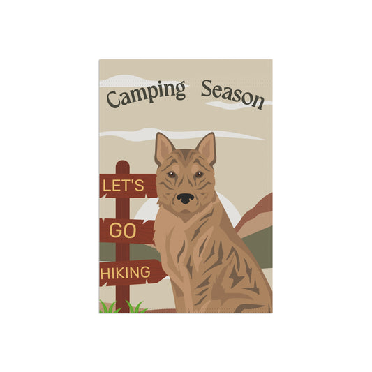 Korean Jindo Dog Camping Garden Flag