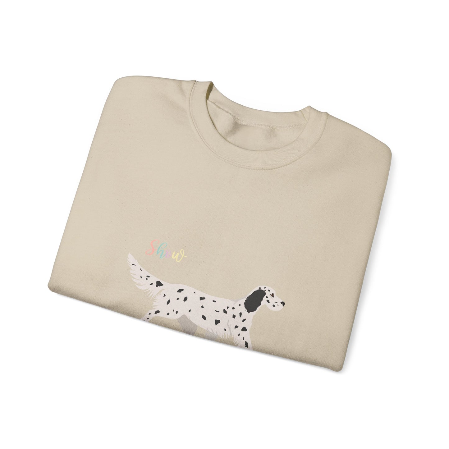 English Setter Dog Unisex Heavy Blend Crewneck Sweatshirt