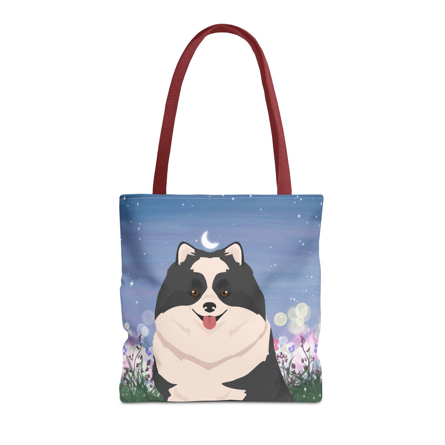 Pomeranian Dog Tote Bag 16x16