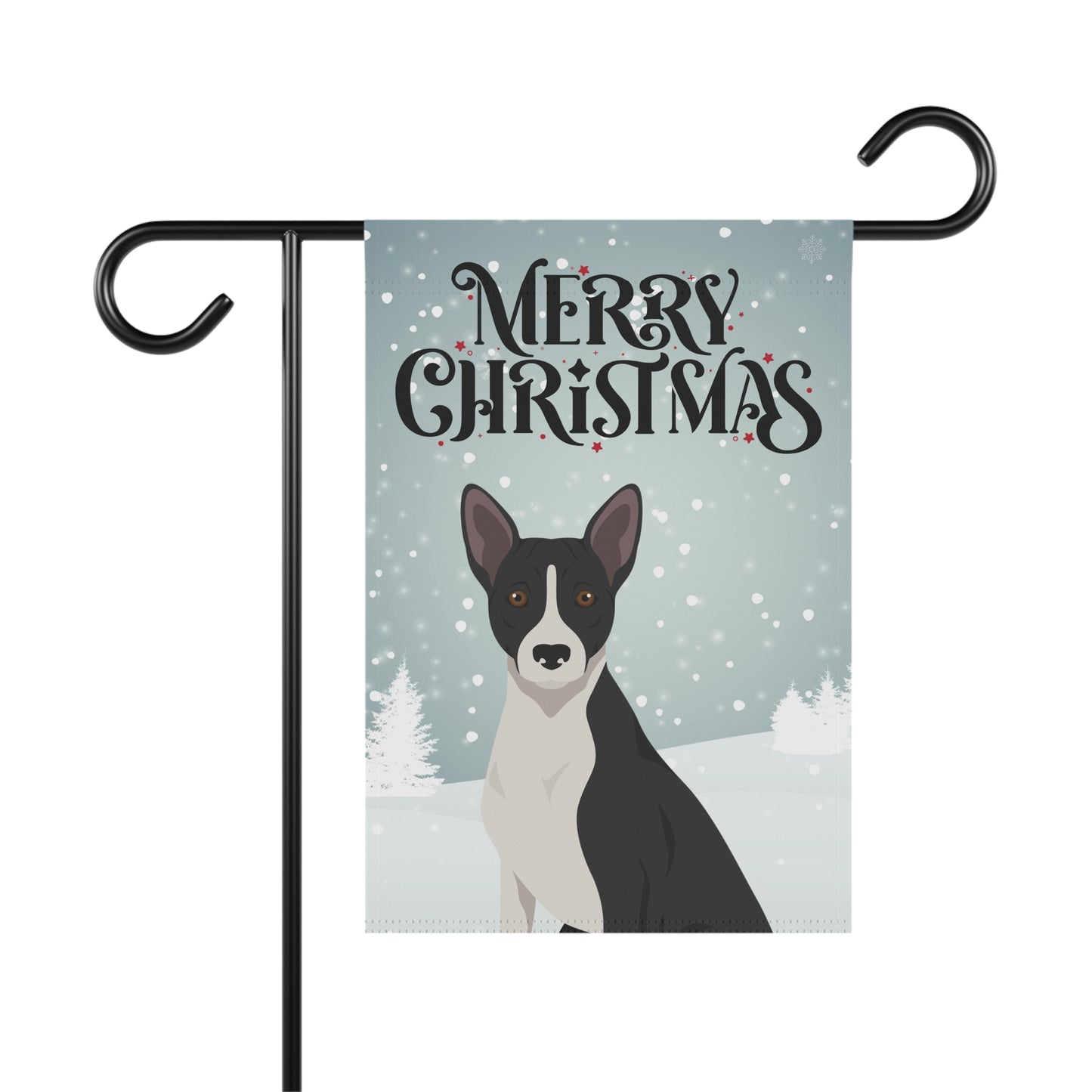 Basenji Dog Garden Flag