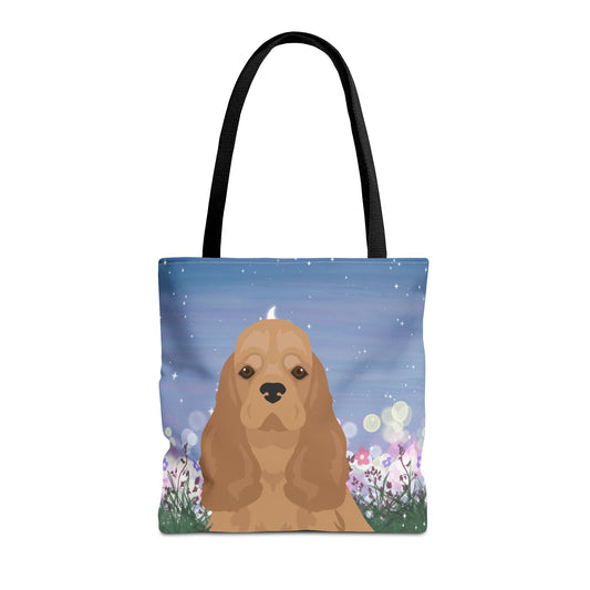 Cocker Spaniel Dog Tote Bag 16x16