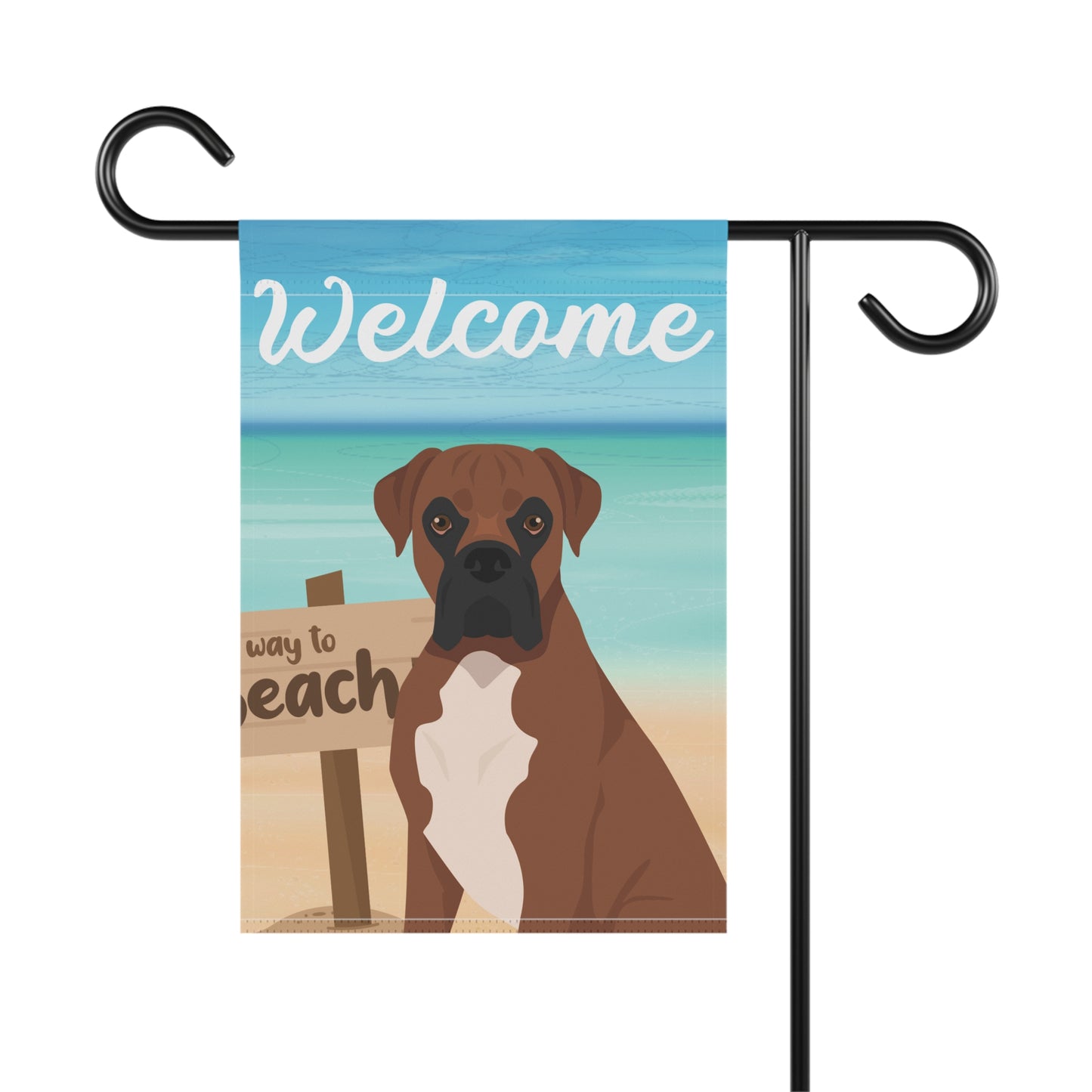 Boxer Dog Garden Flag