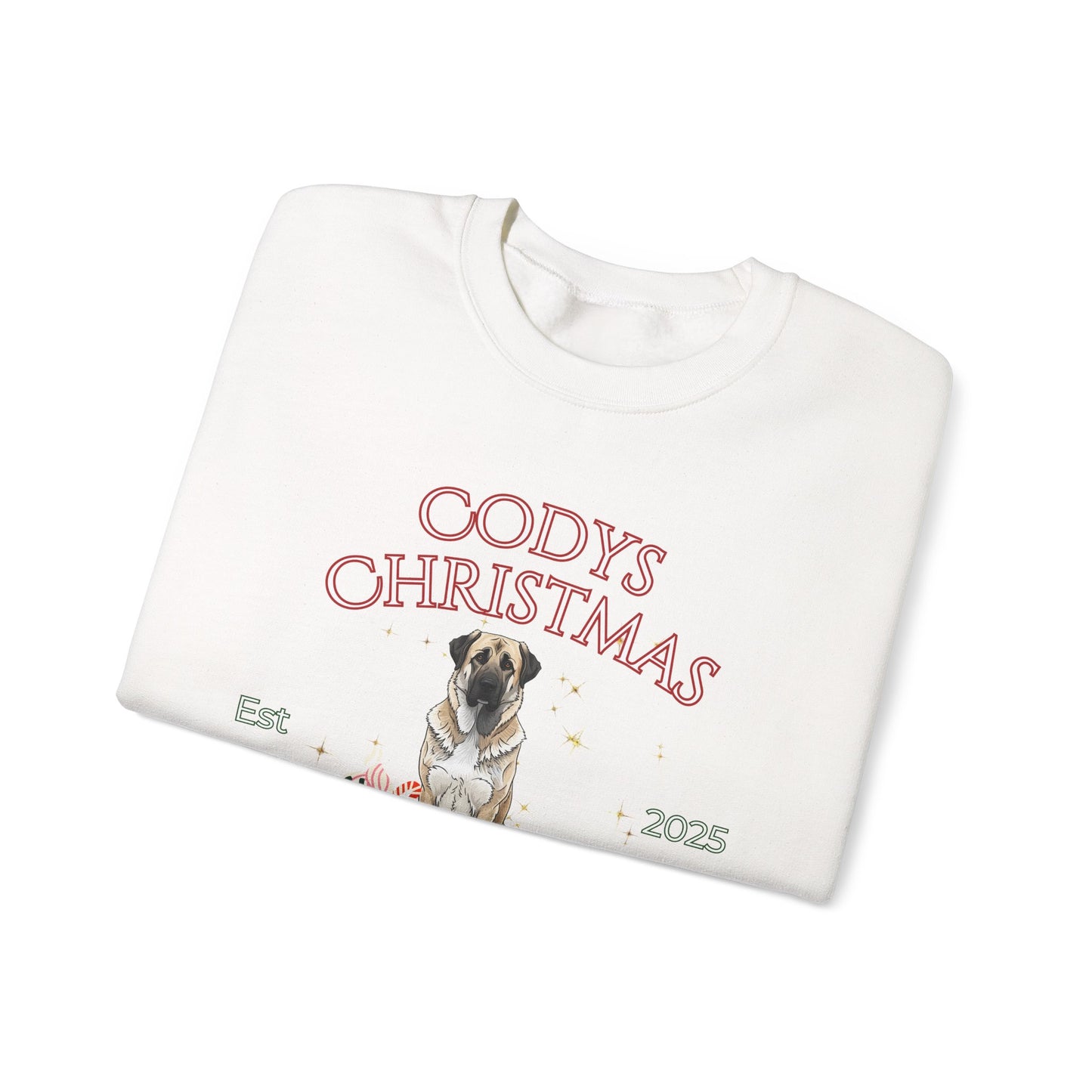 Anatolian Shepherd Dog Dog Christmas Social Club Unisex Heavy Blend Crewneck Sweatshirt Custom Name