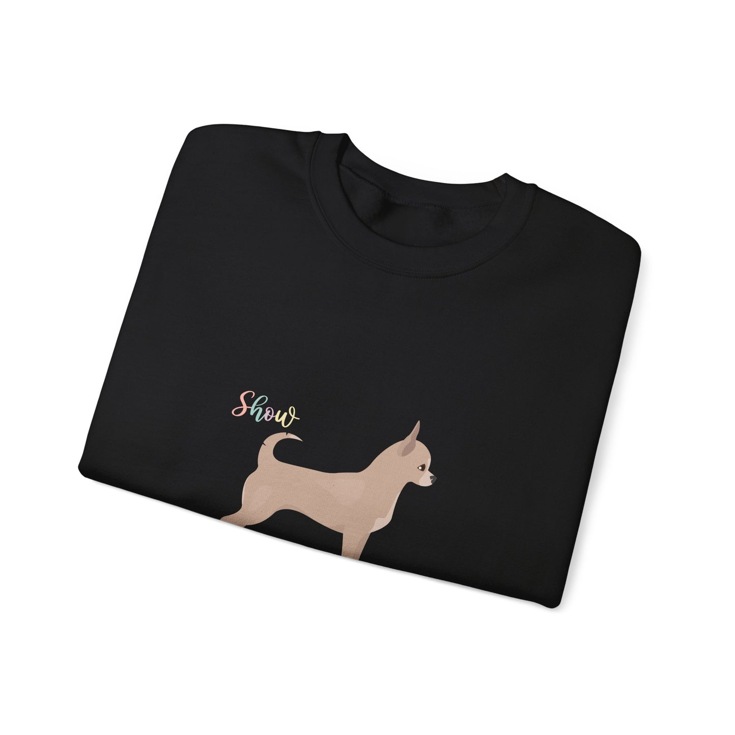 Chihuahua Dog Unisex Heavy Blend Crewneck Sweatshirt