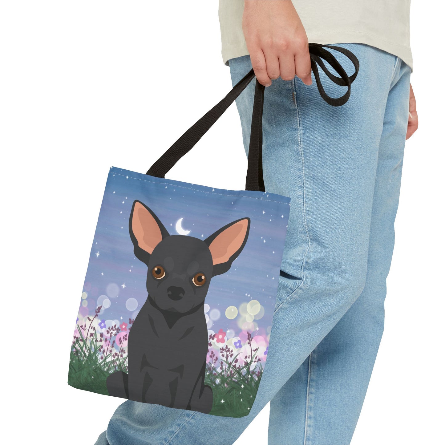 Chihuahua Dog Tote Bag 13x13
