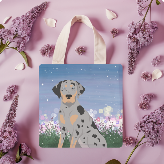 Catahoula Leopard Dog Dog Tote Bag 13x13
