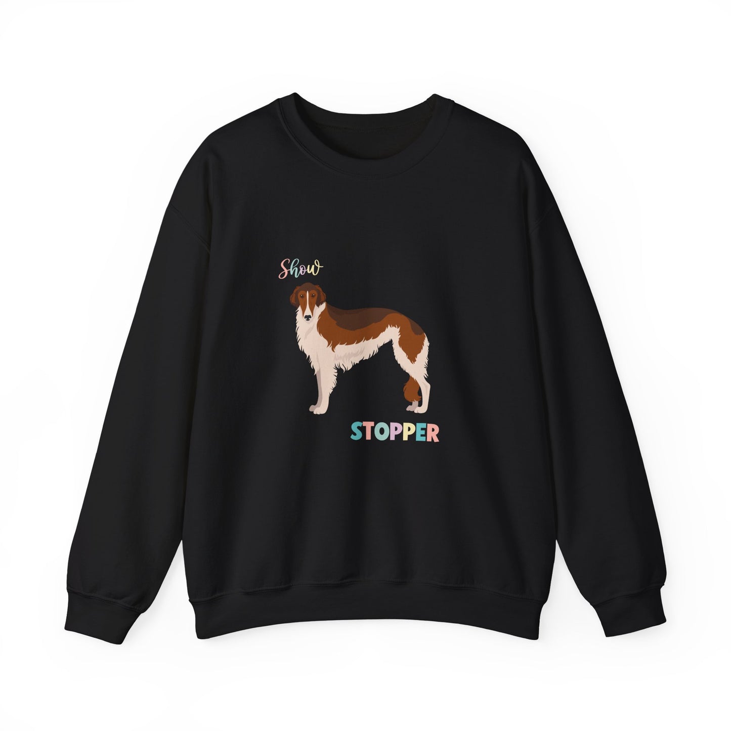 Borzoi Dog Unisex Heavy Blend Crewneck Sweatshirt