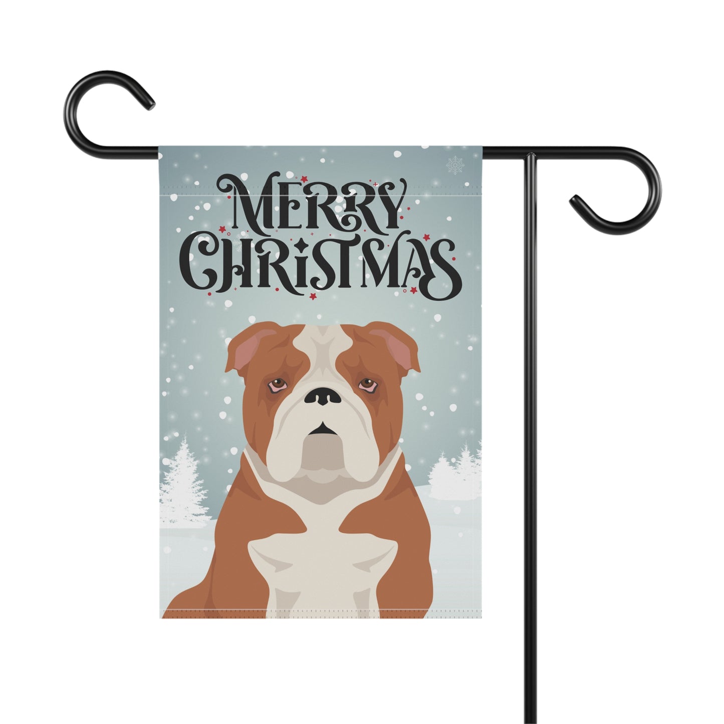 Bulldog Dog Garden Flag