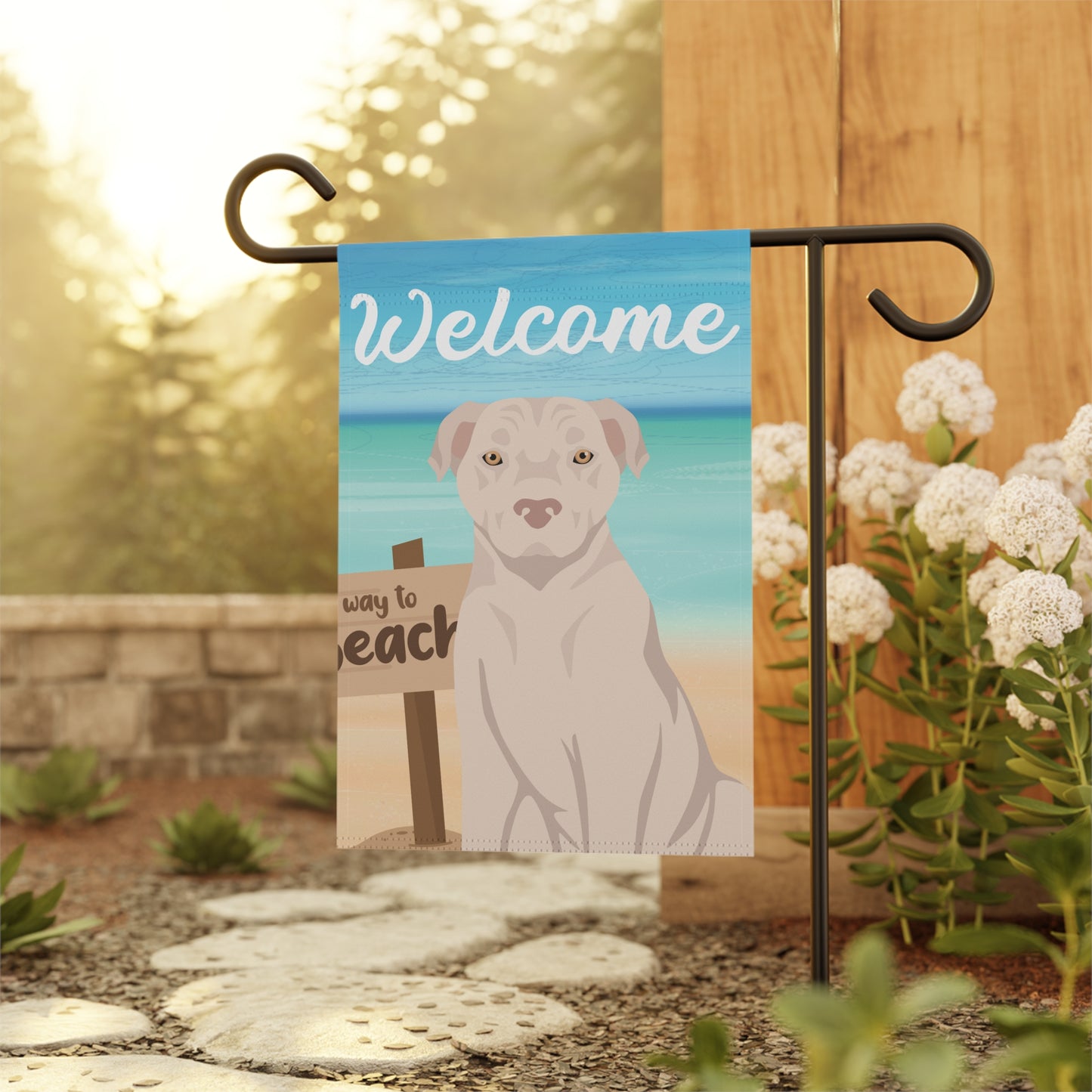 American Staffordshire Terrier Dog Garden Flag