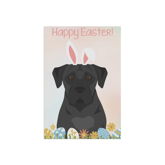 Boerbol Dog Happy Easter Garden Flag