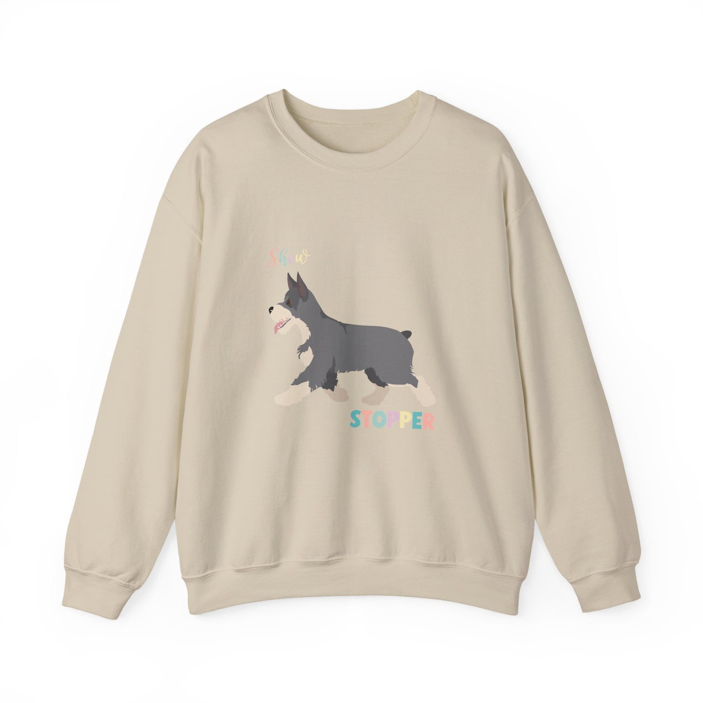 Schnauzer Dog Unisex Heavy Blend Crewneck Sweatshirt