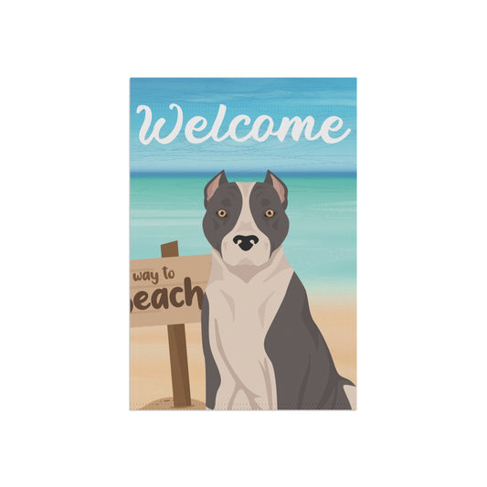American Staffordshire Terrier Dog Garden Flag