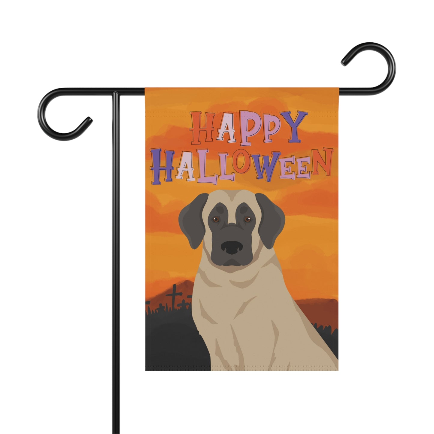 Kangal Dog Halloween Garden Flag