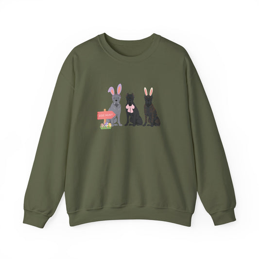 Cane Corso Dog Easter Unisex Heavy Blend Crewneck Sweatshirt, easter, Cute Dog Mom Gift