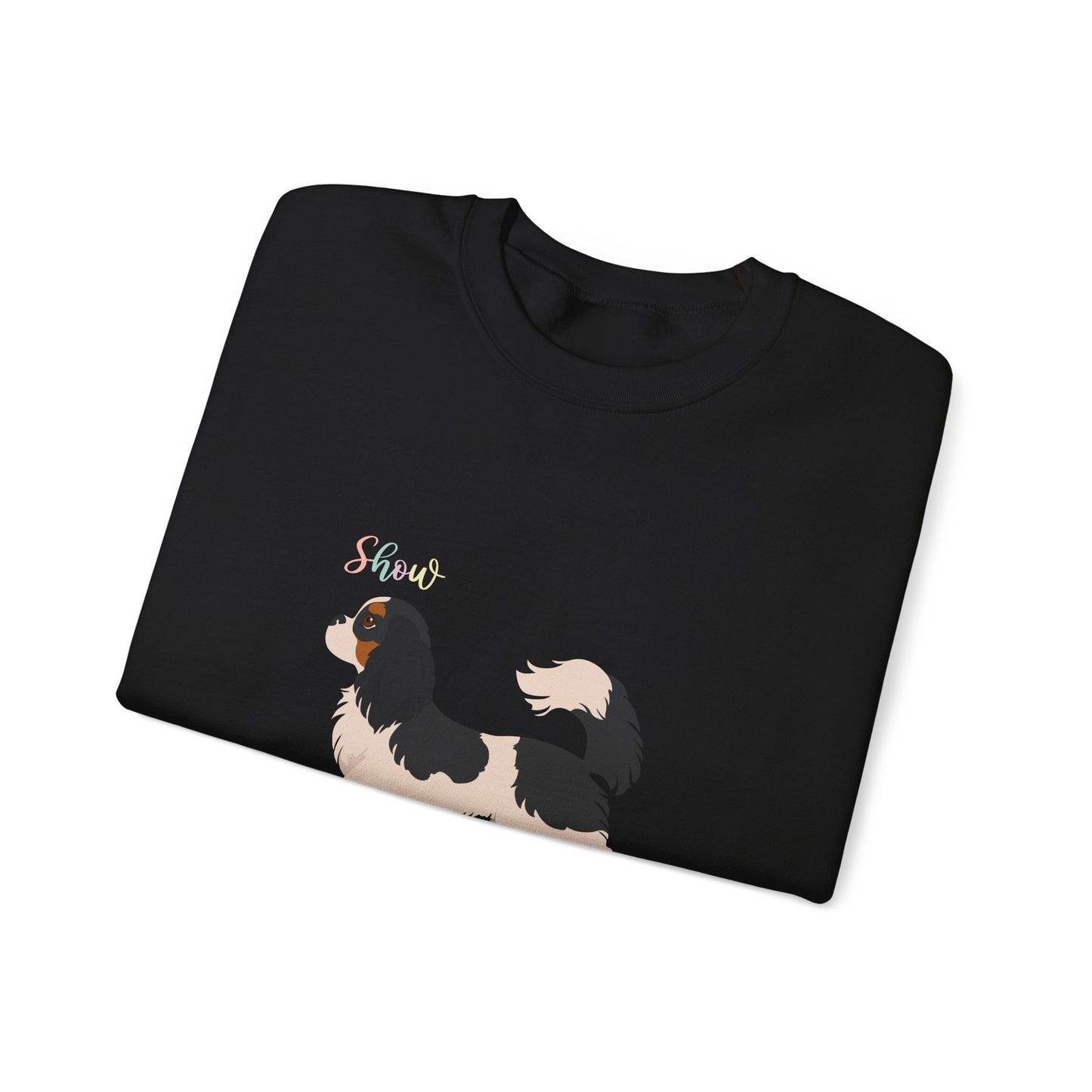 Cavalier King Charles Spaniel Dog Unisex Heavy Blend Crewneck Sweatshirt