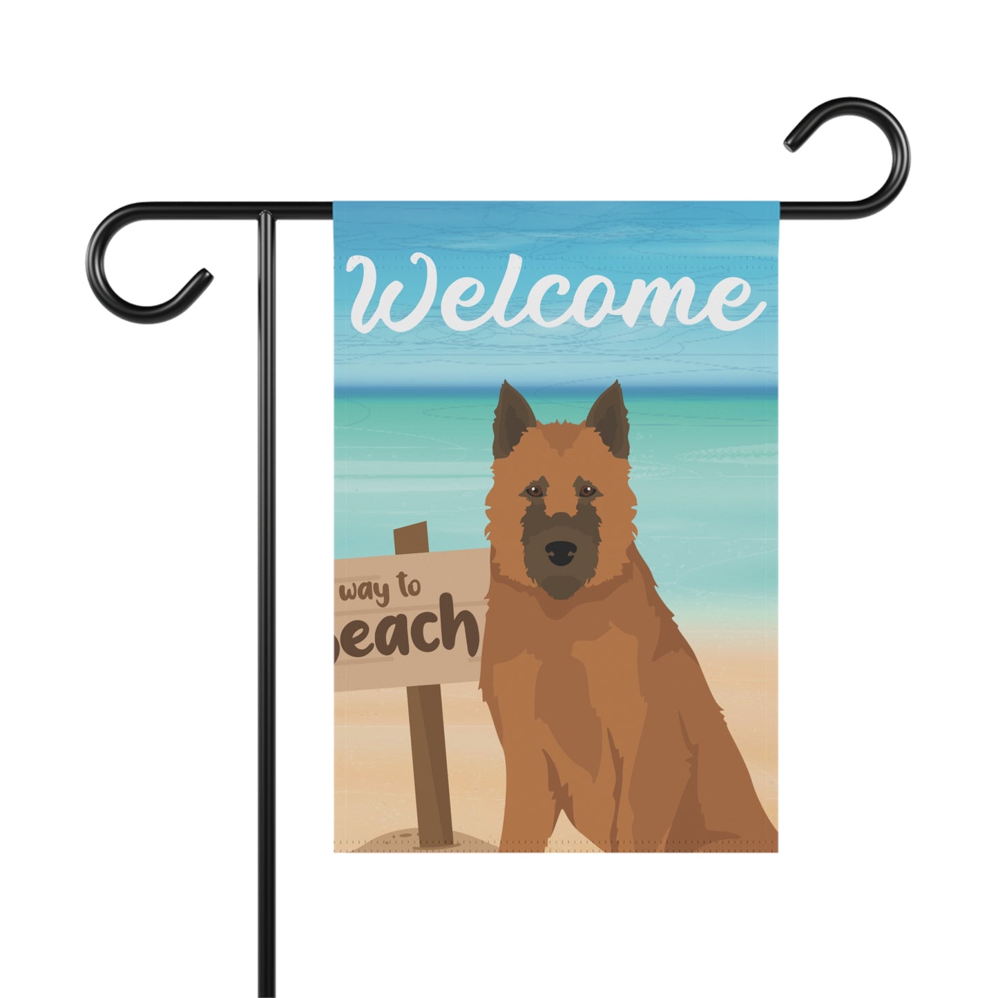 Belgian Laekenois Dog Garden Flag