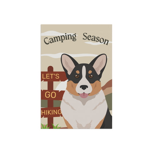 Cardigan Welsh Corgi Dog Camping Garden Flag