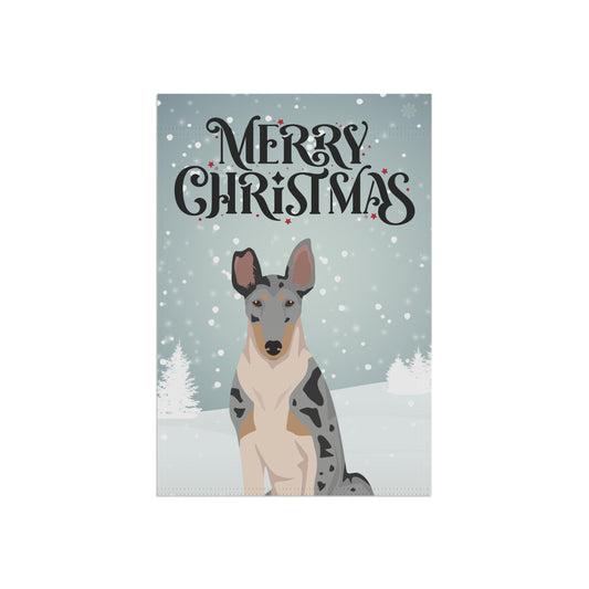 Smooth Collie Dog Garden Flag