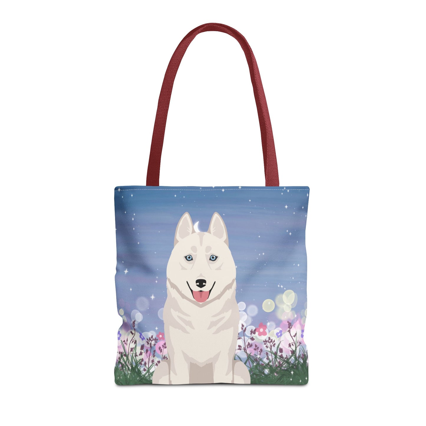 Siberian Husky Dog Tote Bag 16x16