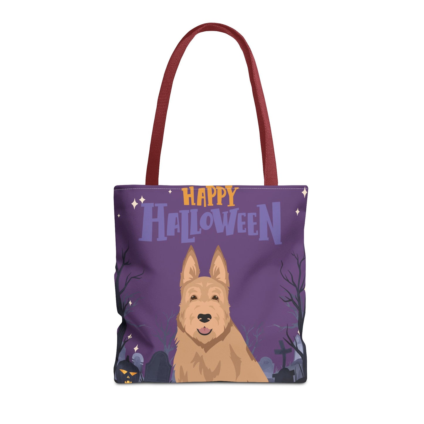 Berger Picard Dog Happy Halloween Tote Bag 16x16