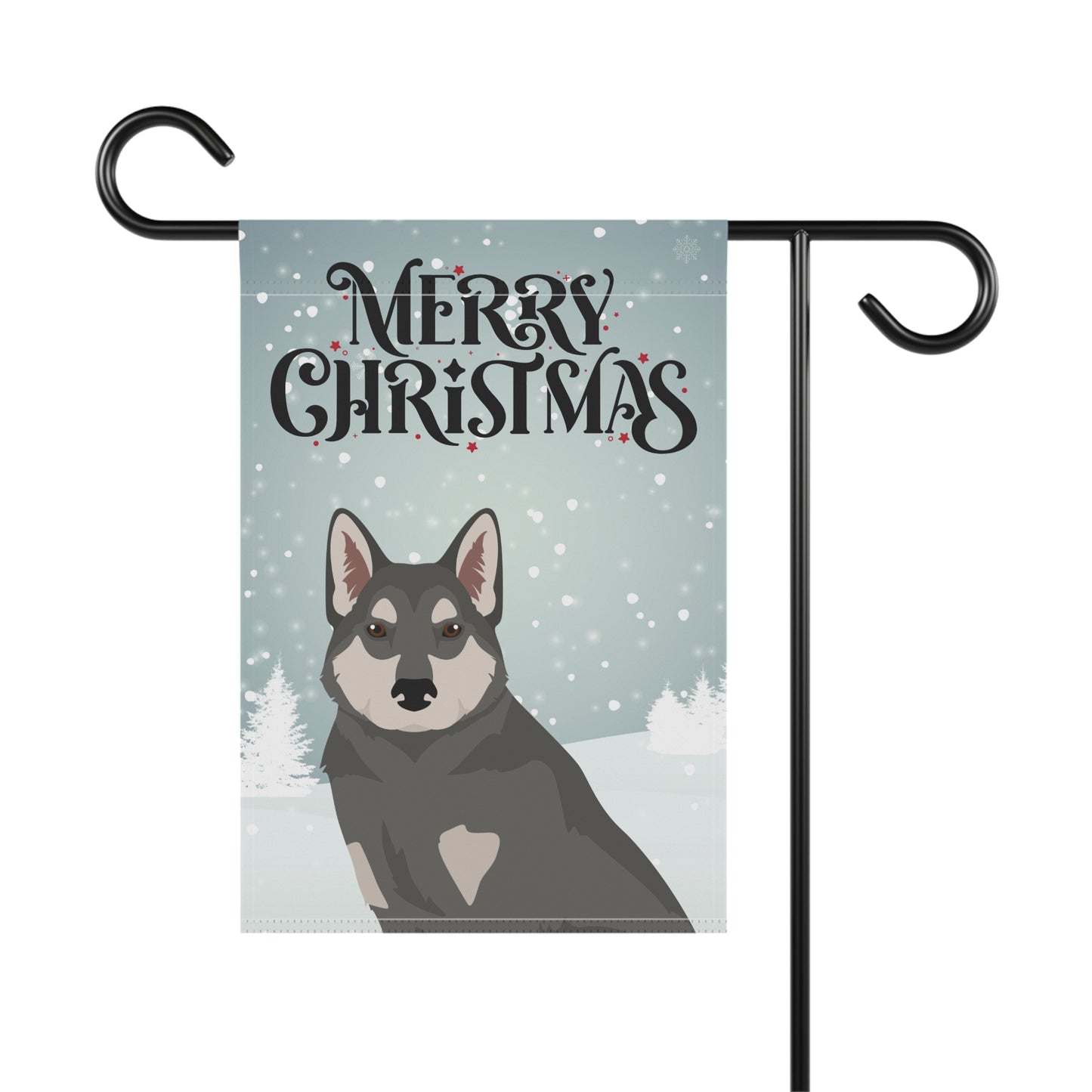 East Siberian Laika Dog Garden Flag