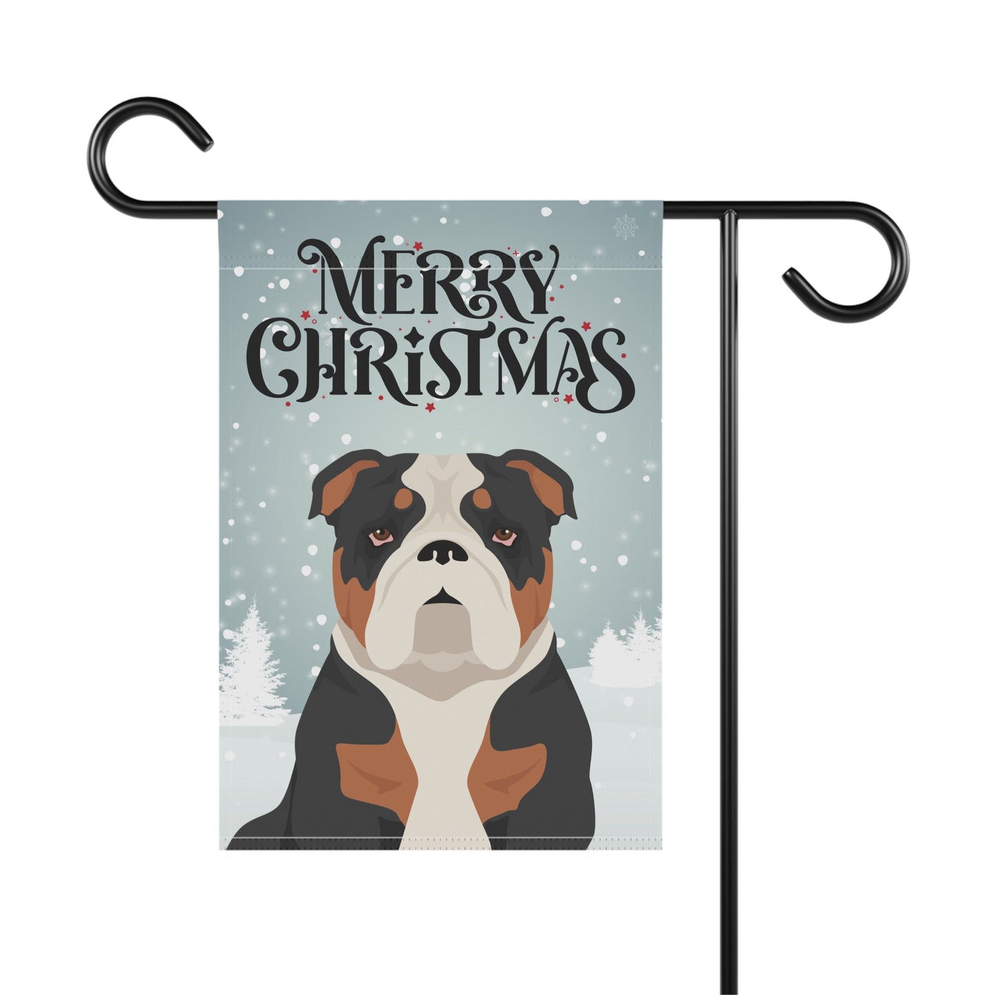 Bulldog Dog Garden Flag