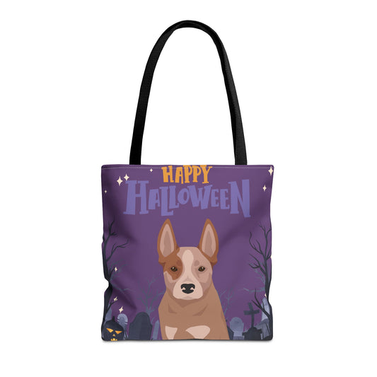 Australian Cattle Dog Dog Happy Halloween Tote Bag 16x16
