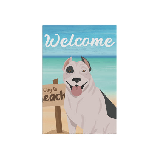 Pit Bull Dog Garden Flag