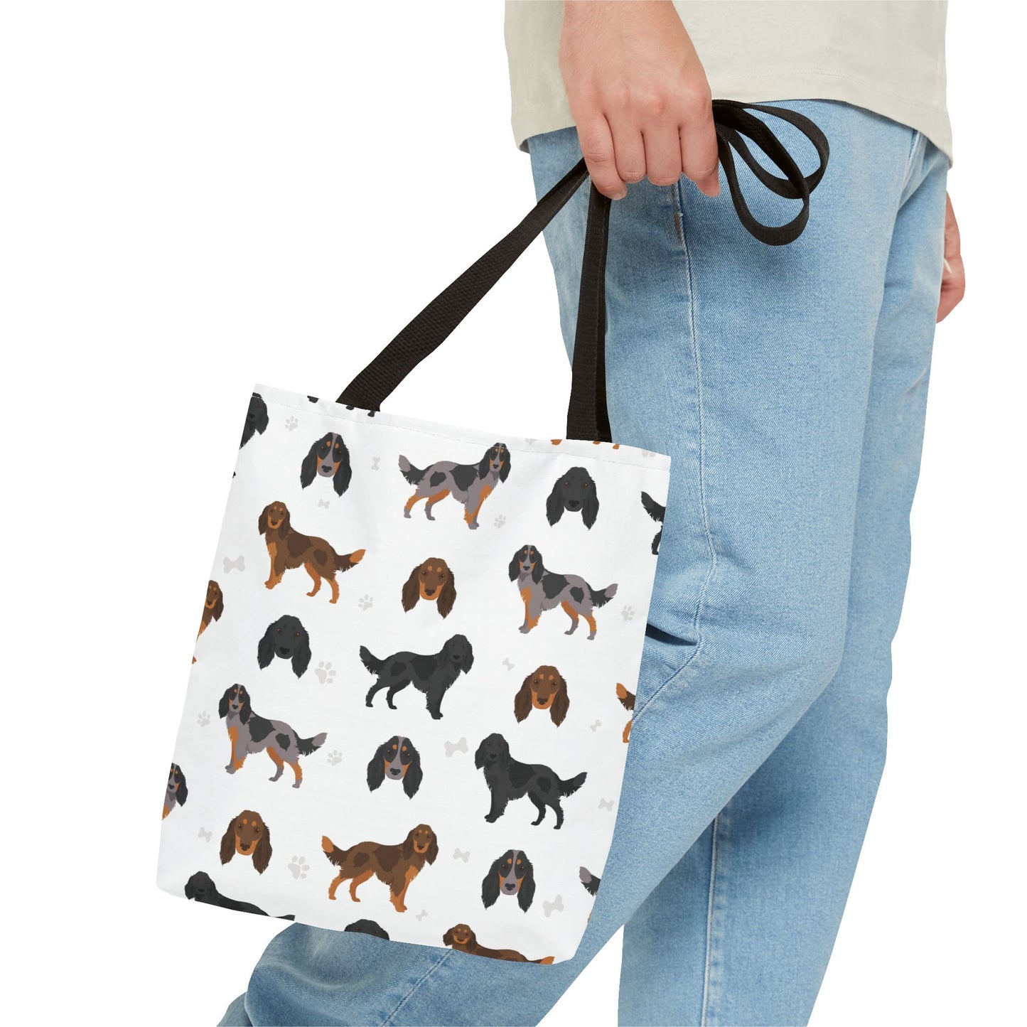 Picardy Spaniel Dog Tote Bag, Pyrenees Dog Mom Gift