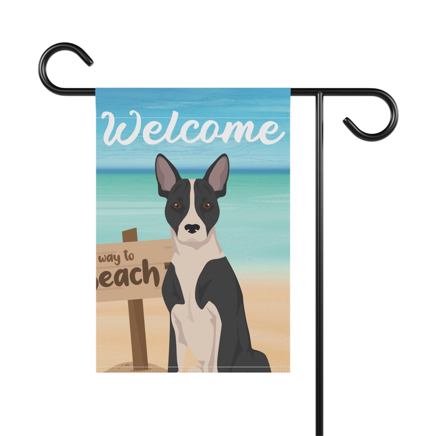 Telomian Dog Garden Flag