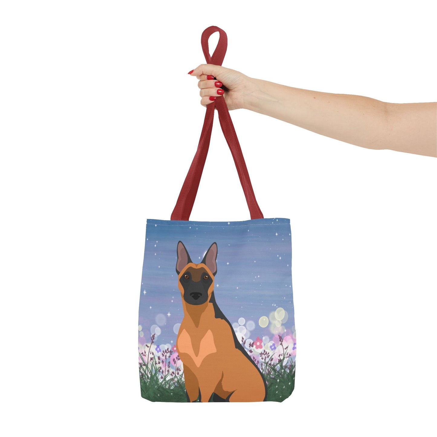 Belgian Malinois Dog Tote Bag 13x13