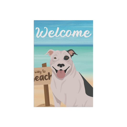Pit Bull Dog Garden Flag