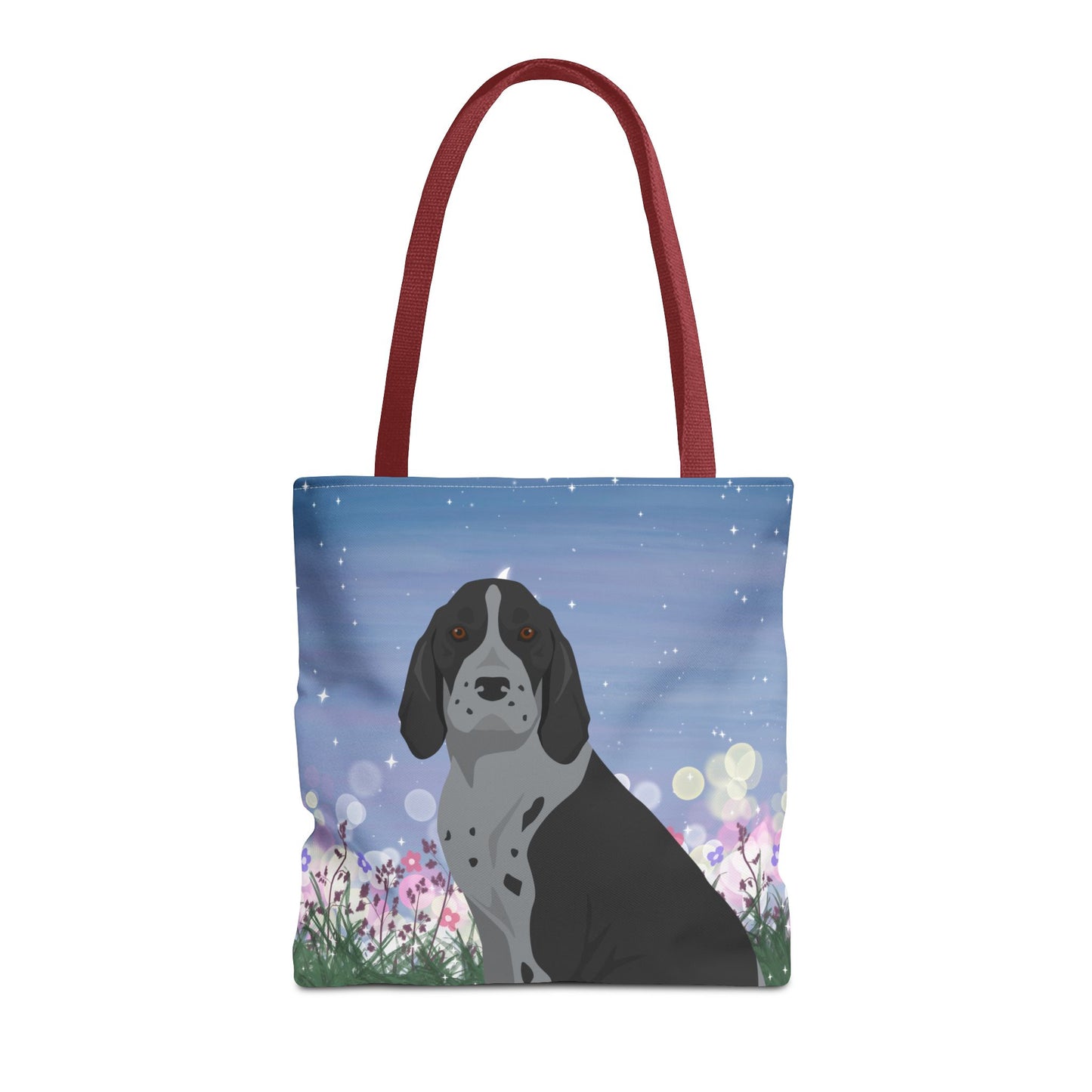 American English Coonhound Dog Tote Bag 16x16